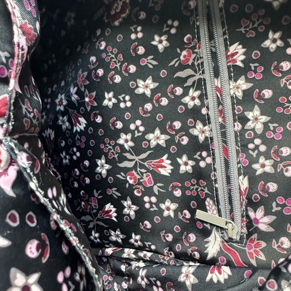 Gray Quilted Vera Bradley Backpack